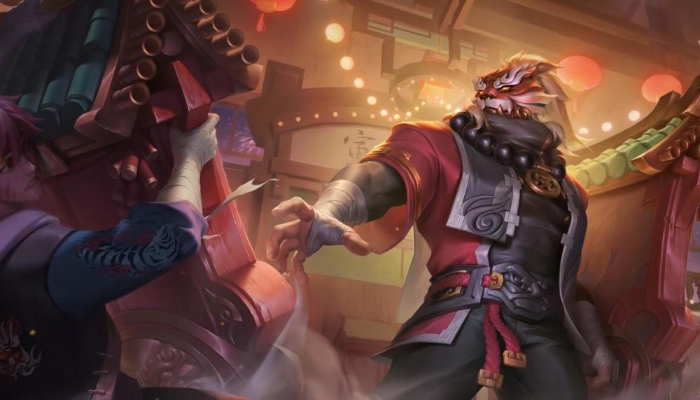 时代之光下的英勇战将，廉颇最新皮肤曝光